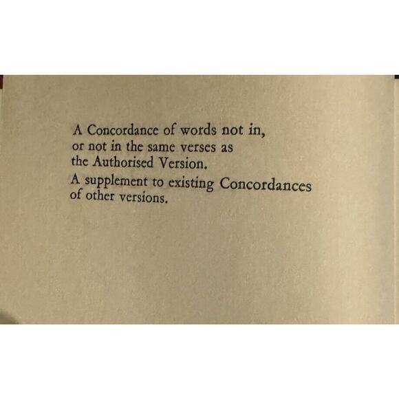 Zondervan New English Bible 1964 VTG New Testament Concordance Hardcover Church - Picture 8 of 9